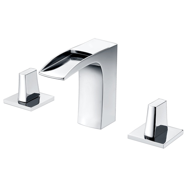 16.34-in. W Wall Mount White Vessel Set For 3H8-in. Center Faucet